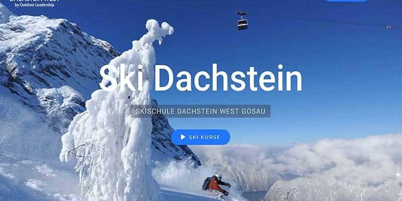 JoeWP WordPress Agentur - Referenz Ski Dachstein West