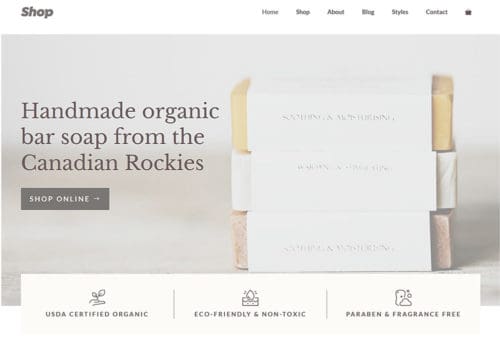 JoeWP WooCommerce und WordPress Agency - Webprojekt Simple Shop