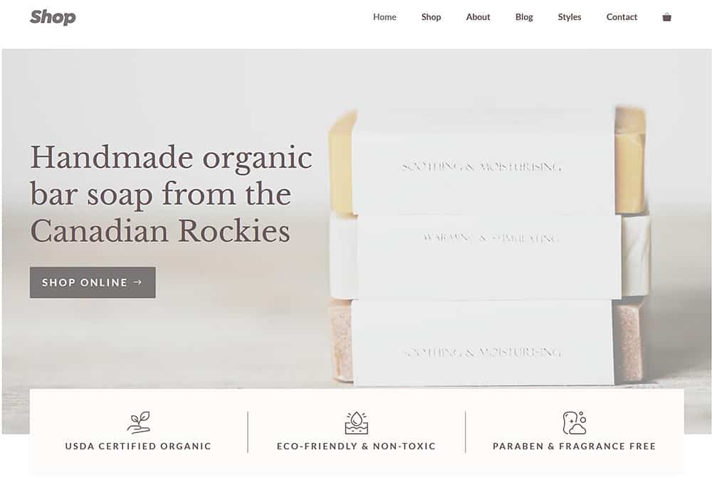 Webprojekt Simple Shop