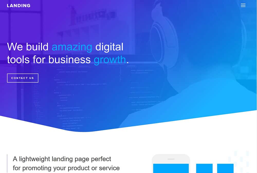 Landingpage Website
