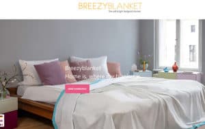 JoeWP WordPress Agency - Reference Website Breezyblanket