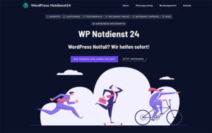 WP Notdienst24 - Referenz Website der WP Agentur # WordPress Agentur |