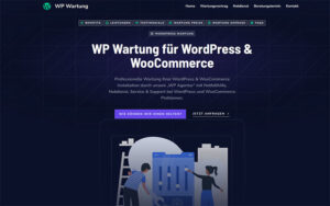 WP Wartung - Referenz Website der WP Agentur # WordPress Agentur |